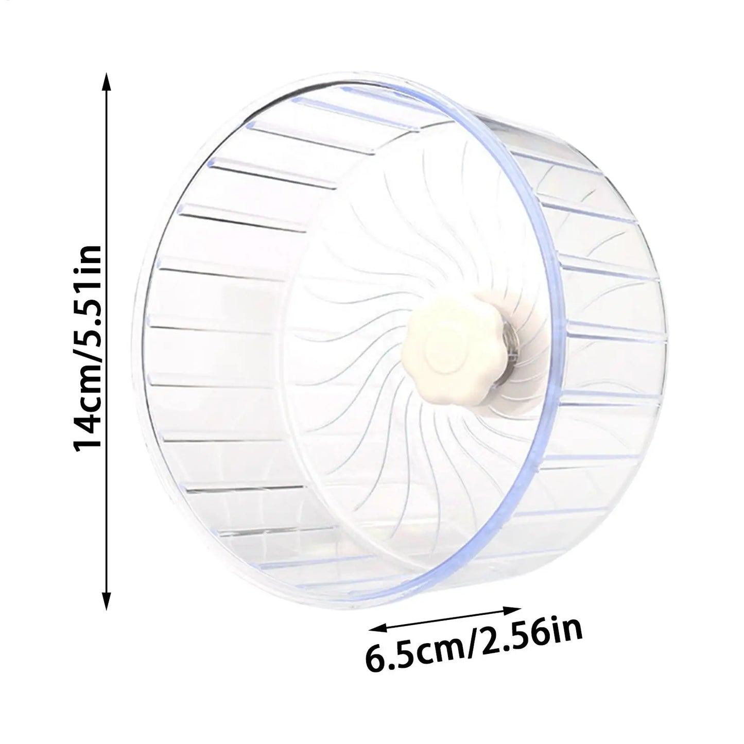 Quiet Double-Bearing Hamster Exercise Wheel 5.5 in (14 cm), Running Wheel for Hamsters Mice Gerbils