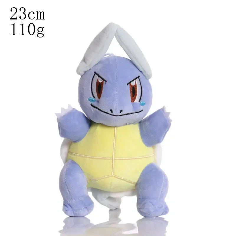 Cute Pikachu Pichu Charmander Bulbasaur Squirtle Psyduck Eevee Plush Soft Stuffed Doll 6-12 in (15-30 cm)