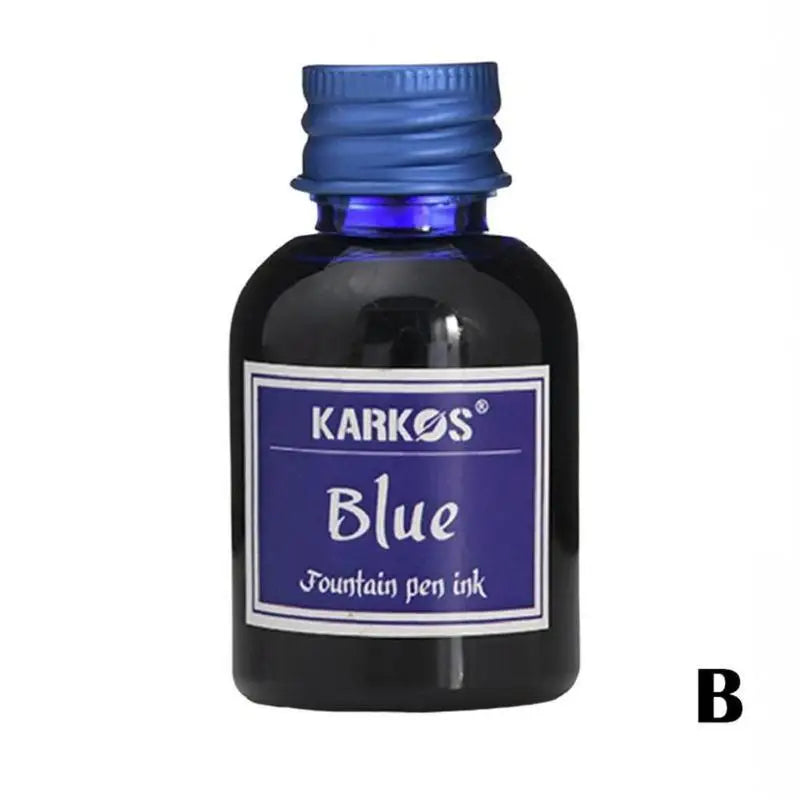 30ml Fountain Pen Ink Bottle (1.01 fl oz) — Water-Based Calligraphy Refill Ink for Stationery & School