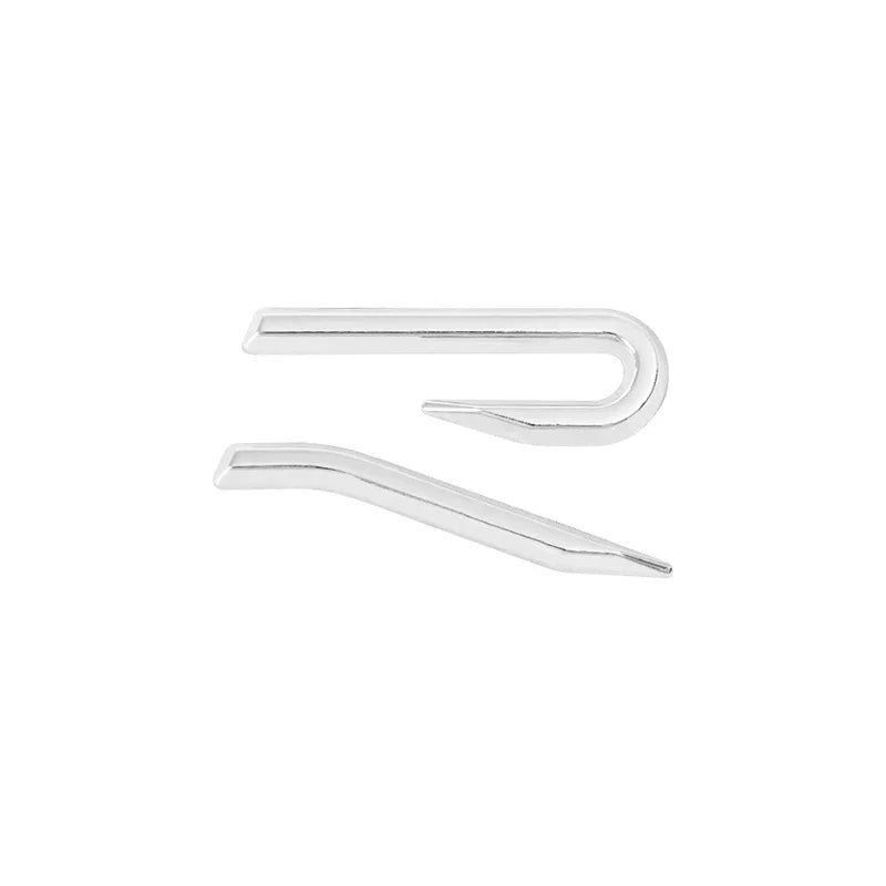 3D Metal R Logo Car Trunk Emblem Sticker Rear Body Badge for Golf Polo Jetta Beetle Passat Tiguan