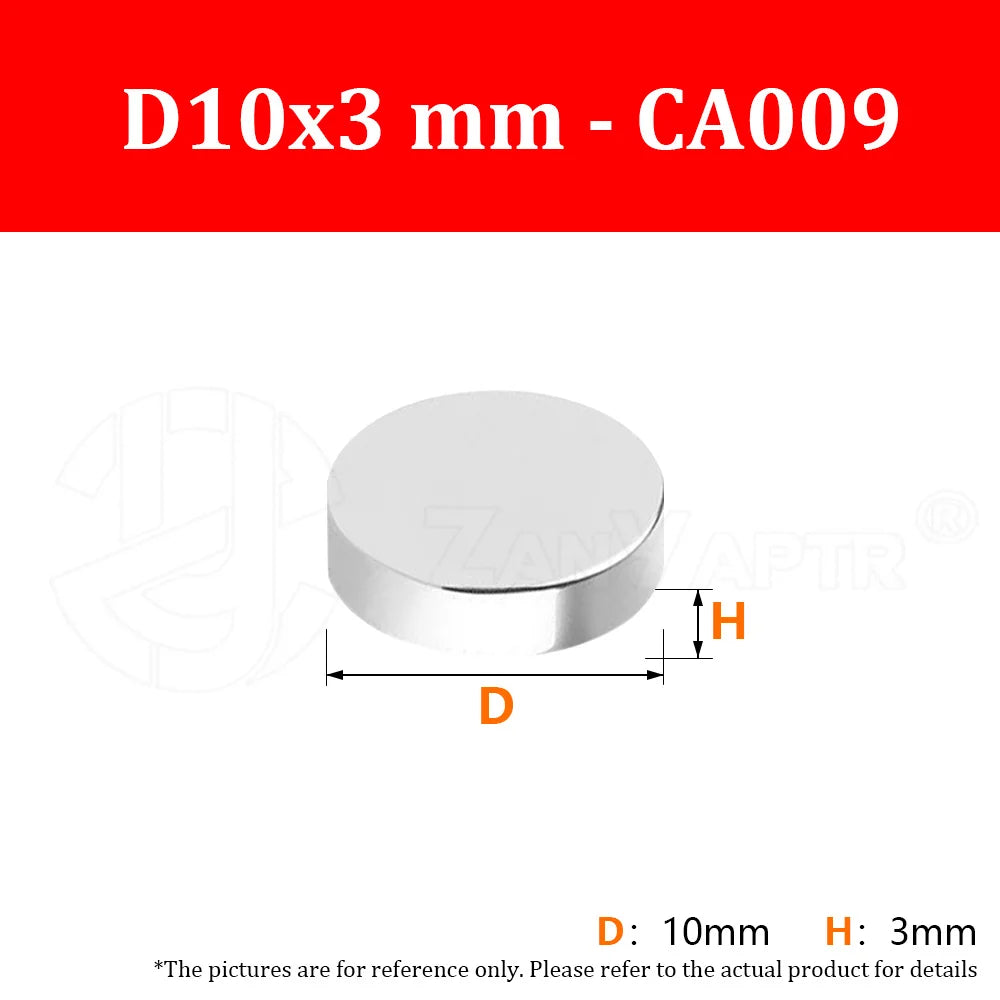 Circular Magnet DIY Parts for 3D Printers — Magnetic Hardware & Replacement Magnets