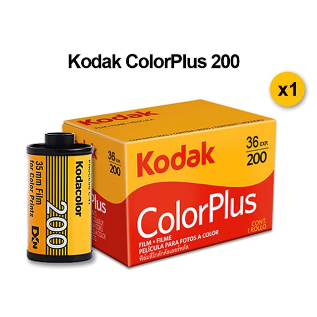 Half Frame 35mm Film Camera with Built-In Flash — Compact Pocket Film Camera, Film-Saving, Lightweight, 4 Colors