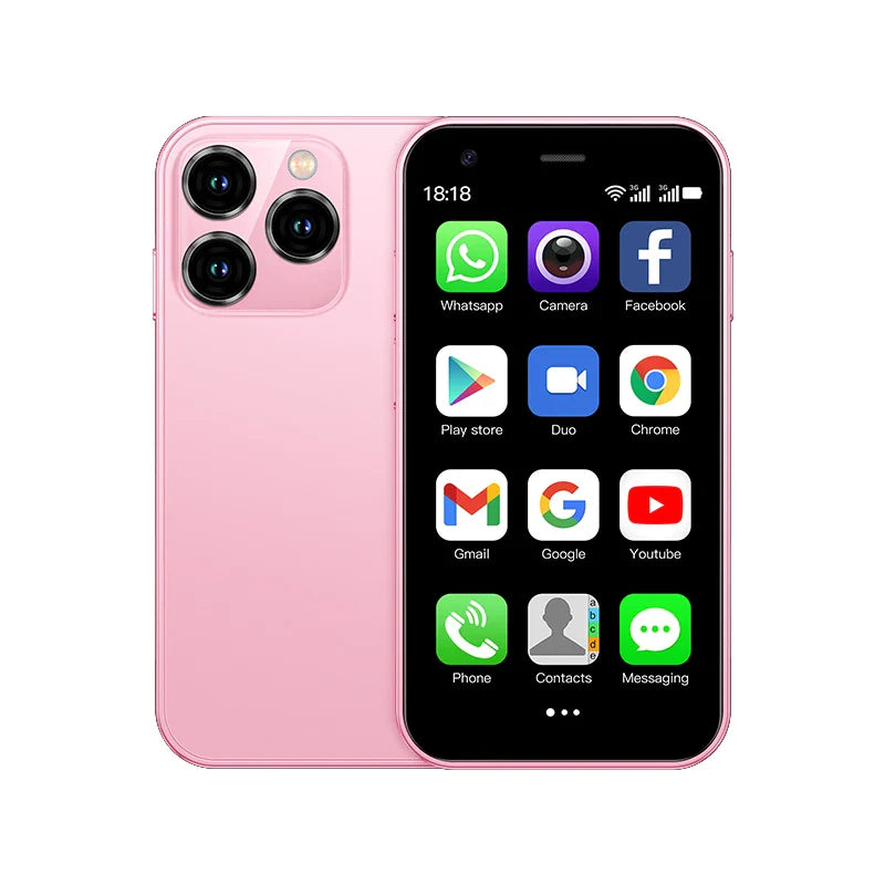 Mini 3.0-inch (7.6 cm) Android 3G WCDMA Smartphone, Dual SIM, WiFi Hotspot, Google Play Pocket Phone