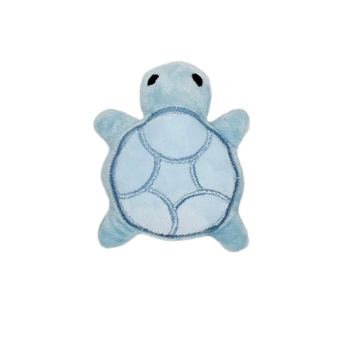 Plush Turtle Dog Toy for Puppies - Teething Chew Toy, Bite-Resistant Fleece for Dental Health & Interactive Play