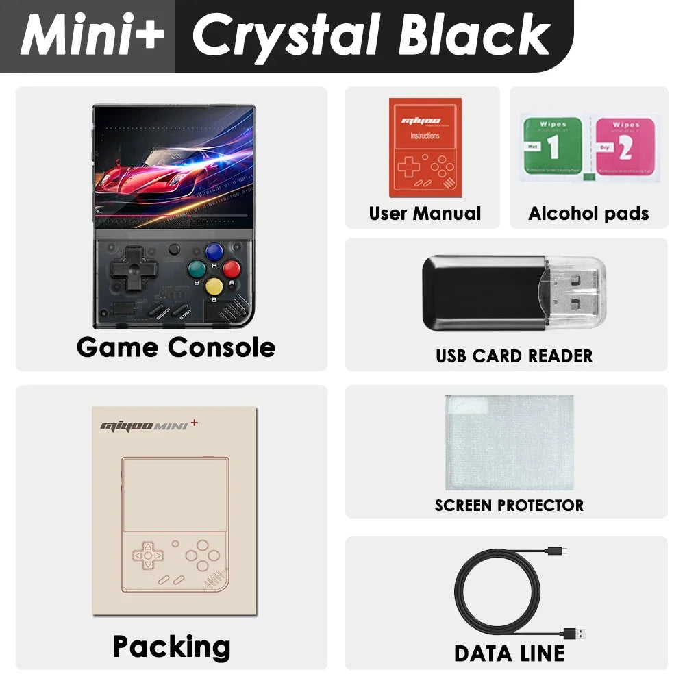 Retro Handheld Game Console — 3.5-inch (8.9 cm) IPS, 25,000+ Games, 3000mAh Battery, Portable Travel & Kids Gift