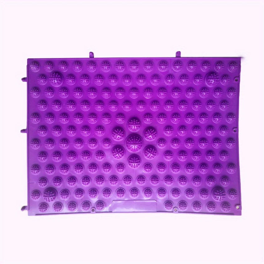Acupressure Foot Massage Mat – Reflexology Walking Pad Toe Board, Non-Slip TPE Yoga & Bathroom Cushion