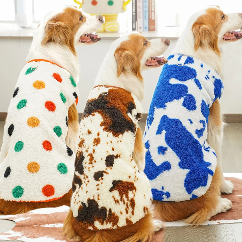 Warm Flannel Dog & Cat Winter Coat Jacket - Sizes M–7XL (2.5–35 kg / 5.5–77 lb)