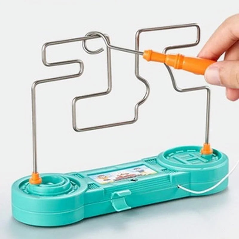 Kids Electric Touch Maze Game - Educational Shock Reaction Science Toy & Party Game Gift (Ages 7-12)
