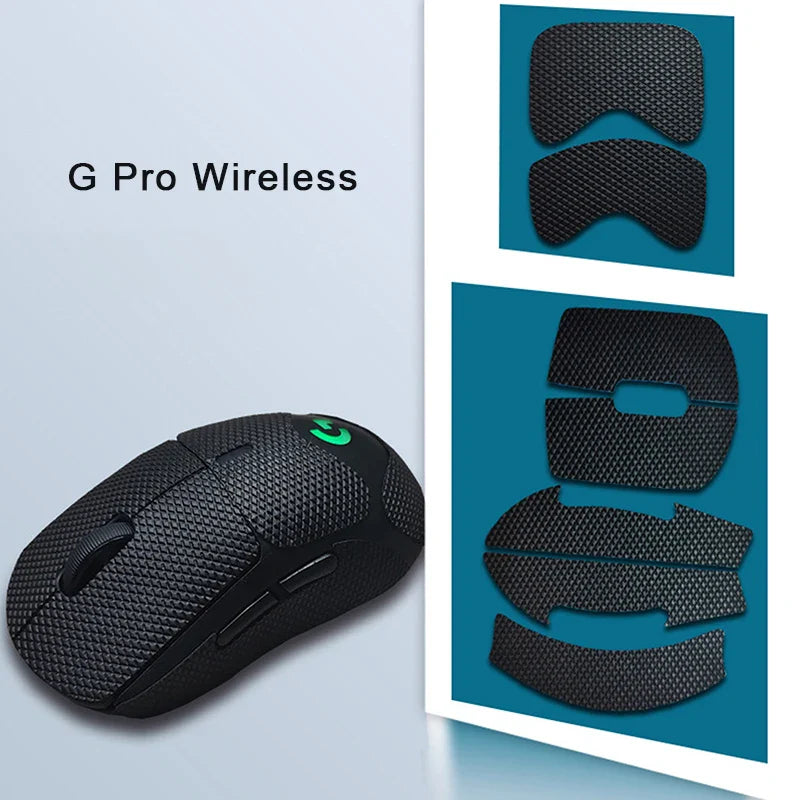 Mouse Grip Tape Skates for G Pro X Superlight, Non-Slip Sweat-Wicking Full-Body Sticker