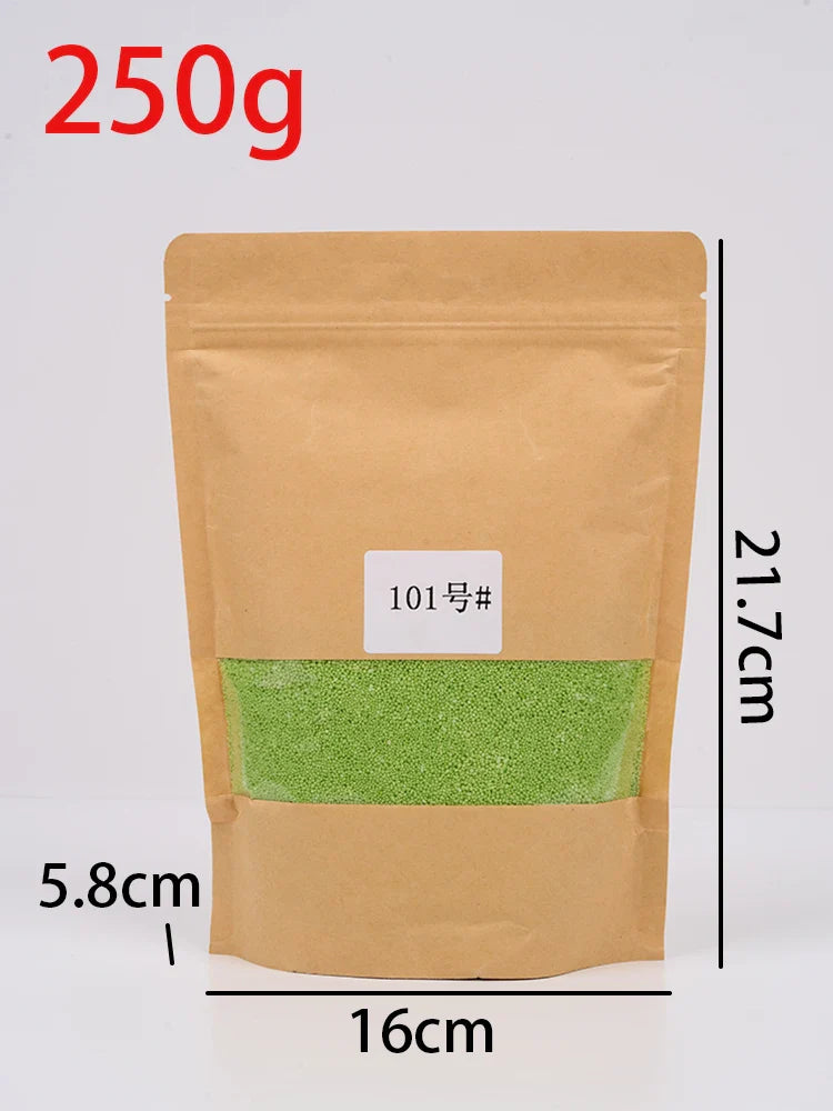 250g (8.8 oz) 11-Color Sand Wax Pearls for DIY Scented Candle Making and Snowflake Sand Painting