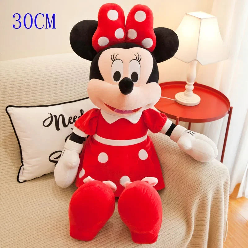 Mickey & Minnie Mouse Plush Toys Soft Stuffed Dolls Gift for Kids