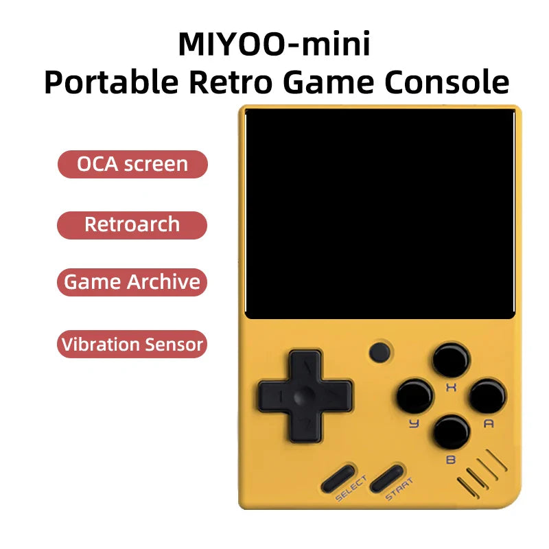 Portable Retro Handheld Game Console 2.8-Inch (71 mm) IPS Screen Linux Classic Gaming Emulator, 5K+ Games, 2000mAh