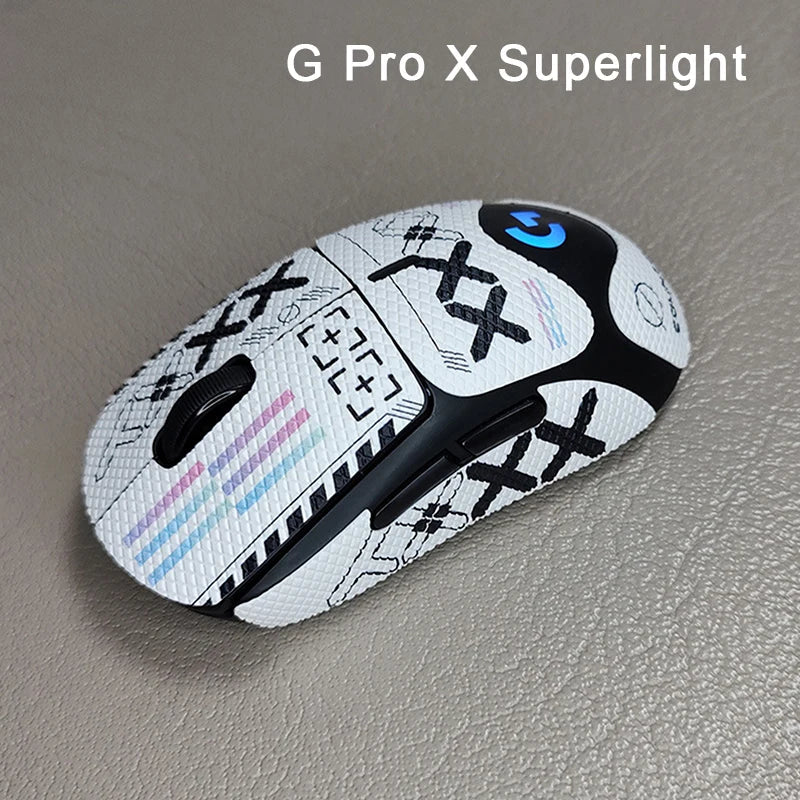 Anti-Slip Mouse Grip Tape — Ultra-Thin Sweat-Wicking Full-Body Skate Sticker for Wireless Gaming Mice