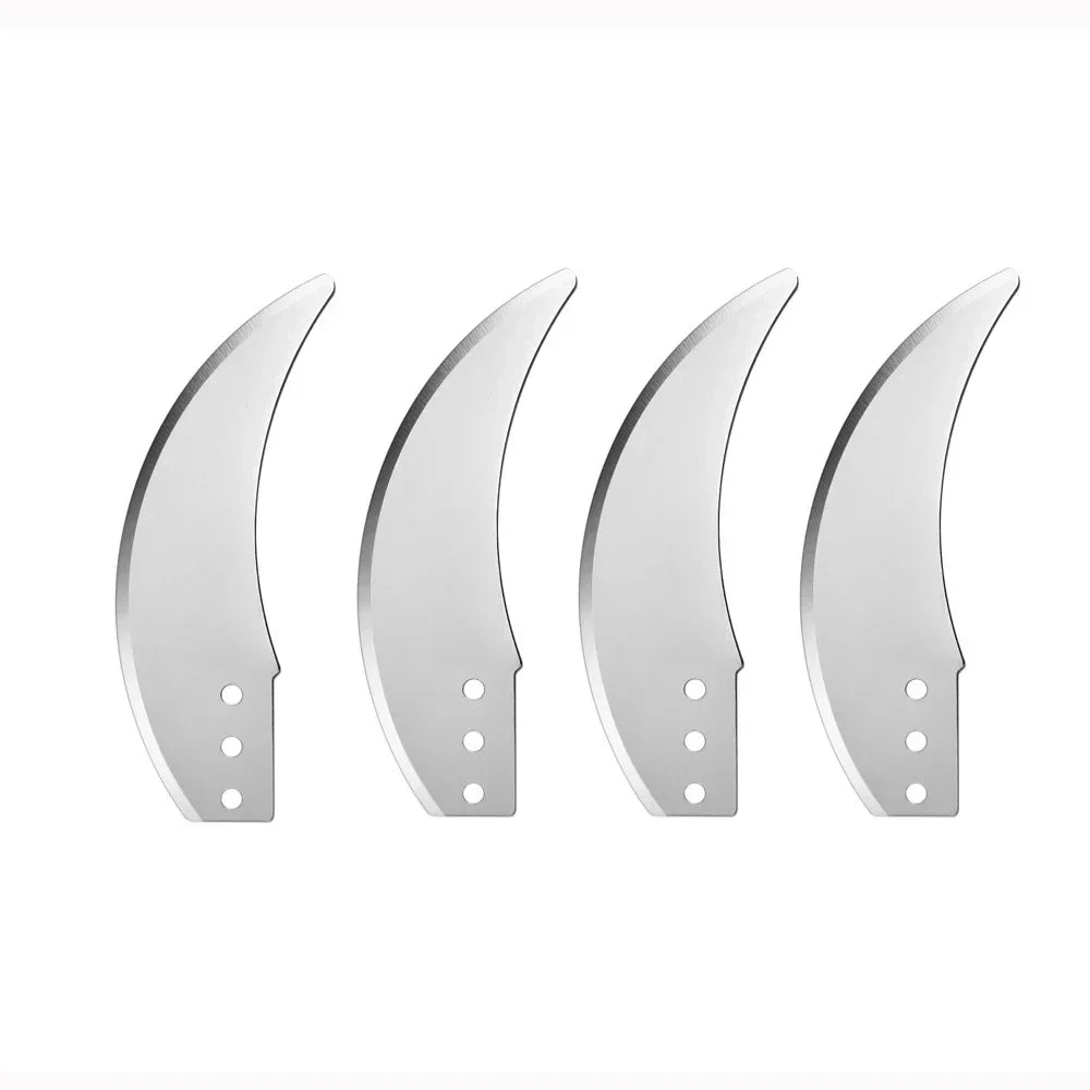 Replacement Farming Chopper Blade 8.5 cm (3.35 in) Stainless Steel Alloy — 8mm/12mm Fit for Vegetable & Fruit Cutters