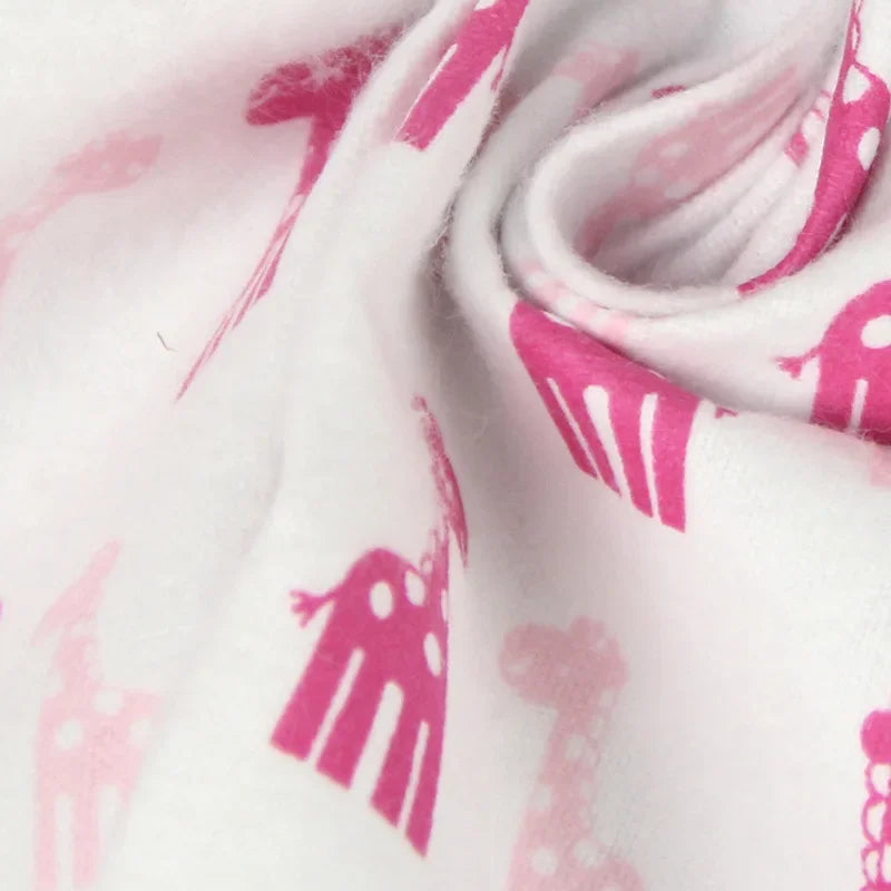 4-Pack 100% Cotton Receiving Baby Blankets 30 x 30 in (76 x 76 cm) Supersoft Newborn Swaddle