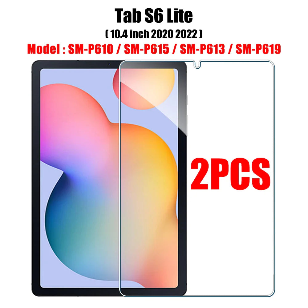 2-Pack Tempered Glass Screen Protector for Galaxy Tab Tablets – 10.8 inch (27.4 cm), Anti-Scratch Bubble-Free Film