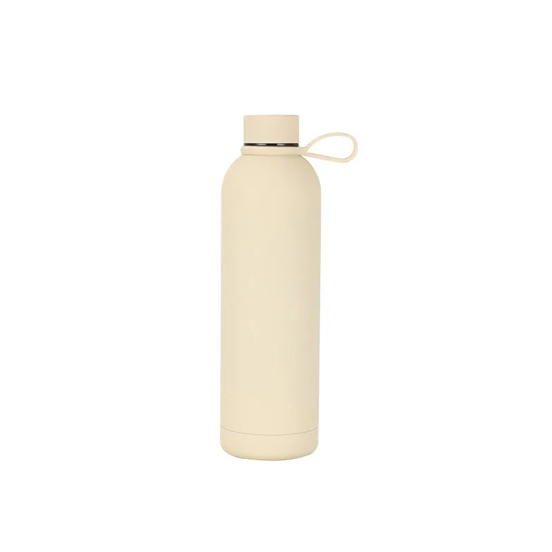 Personalized Stainless Steel Vacuum Water Bottle 17oz (500ml), Custom Name Laser Engraved Sports Tumbler