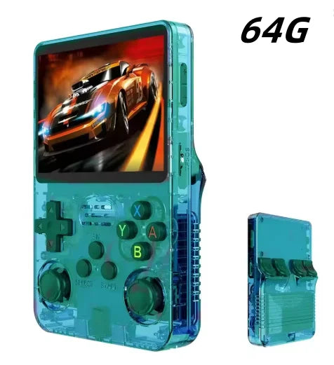 Retro Handheld Game Console 3.5-inch IPS | 15,000+ Games | Linux Portable Pocket Player | Dual RAM | 64GB/128GB