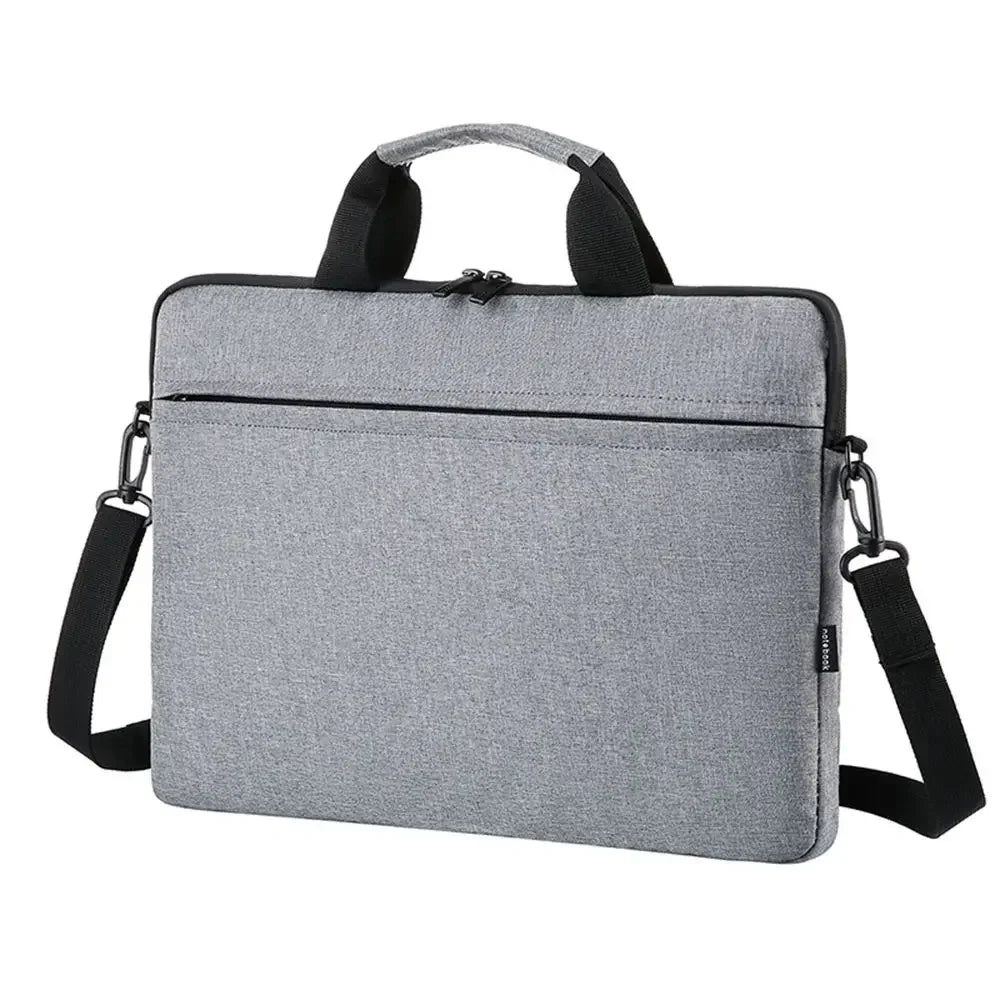 Padded Laptop Sleeve Bag 13.3/14/15.6 Inch Water-Resistant Notebook Pouch with Shoulder Strap