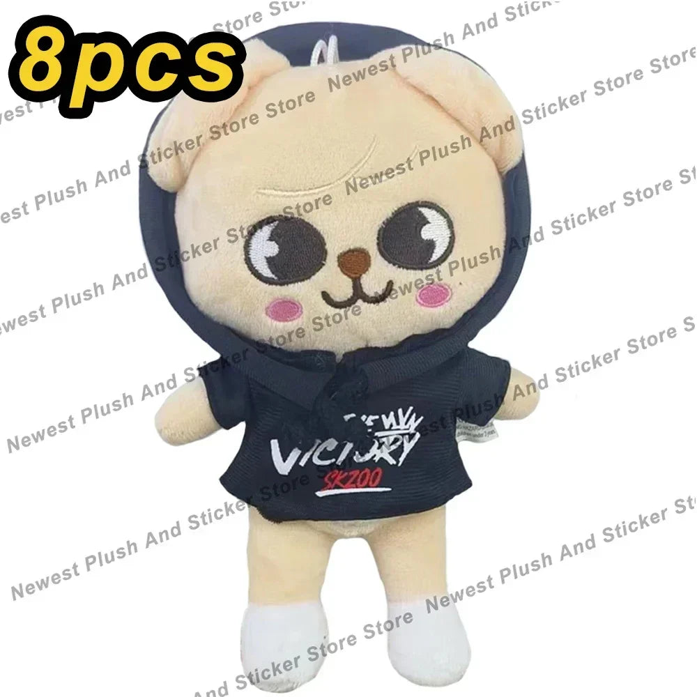 Kawaii 23 cm (9.1 in) Plush Stuffed Animal, Cute Cartoon Companion Toy & Room Decor Gift