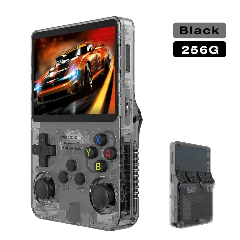 Retro Handheld Game Console 3.5-Inch (89 mm) IPS Screen Linux Pocket Player 64GB/128GB/256GB Expandable to 1TB