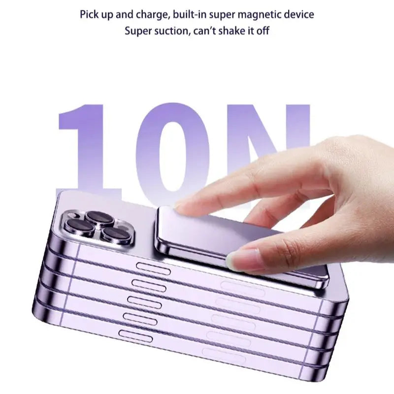 MagSafe Magnetic Wireless Power Bank 20W Fast Charge – Slim Portable Charger (5,000–10,000 mAh)