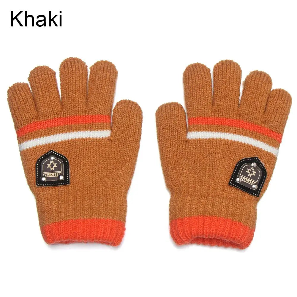 Kids Waterproof Ski Gloves – Insulated Winter Gloves for Boys & Girls (Ages 5–10)