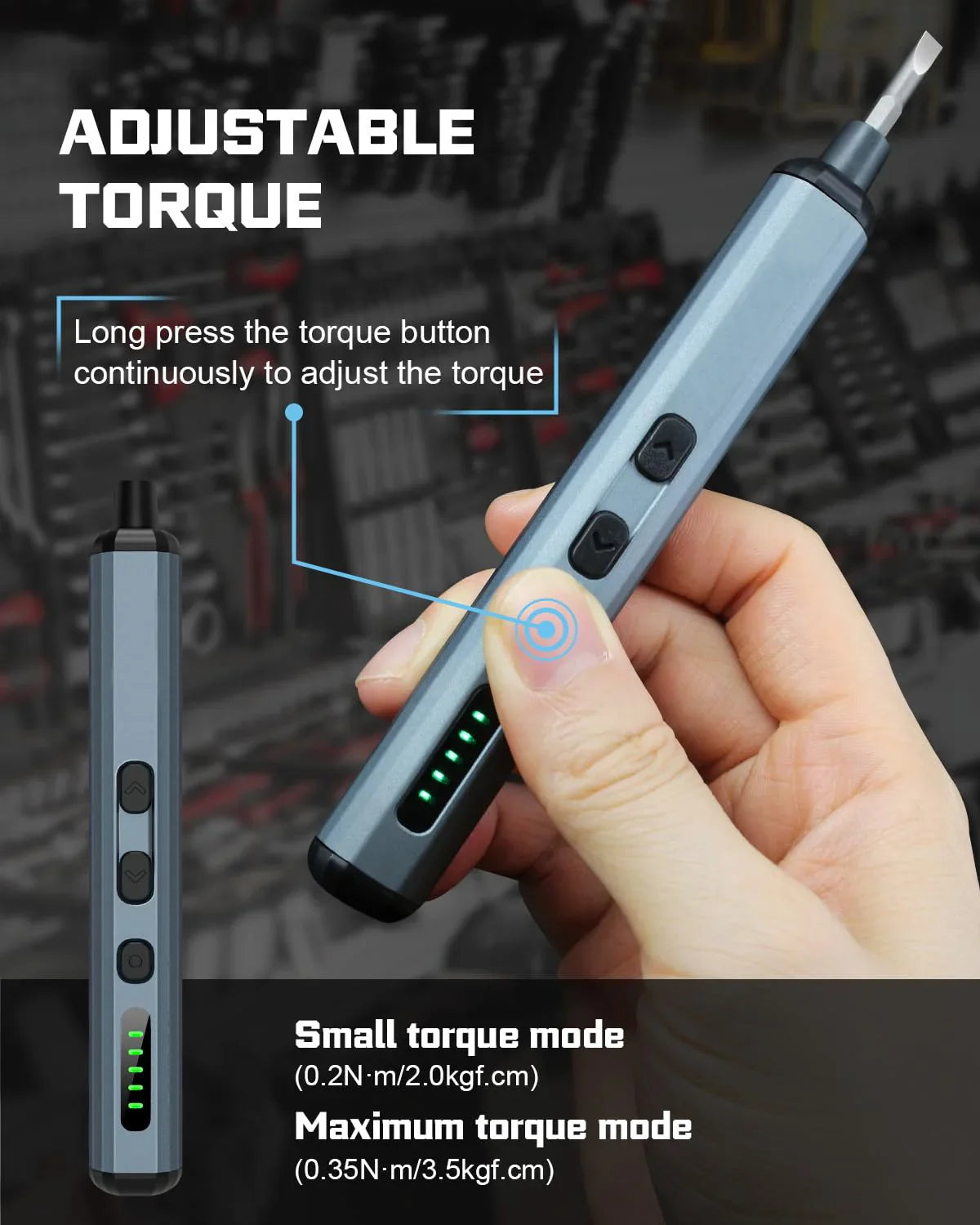 68-in-1 Precision Electric Screwdriver Set — 64 Magnetic Bits, 5-Torque Adjustable Mini Cordless Repair Kit for iPhone, Watch & Camera