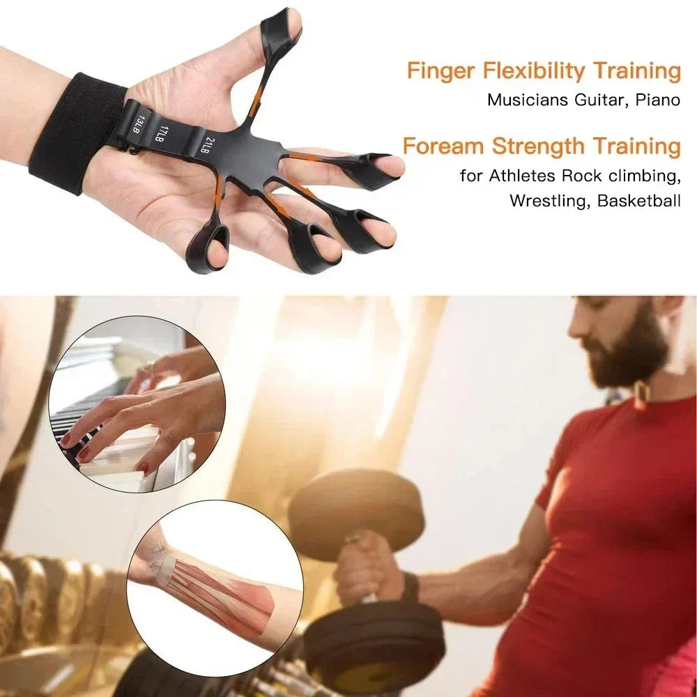 Adjustable Hand Gripper 5–60 kg (11–132 lb) - Hand Strengthener & Finger Exerciser Wrist Trainer