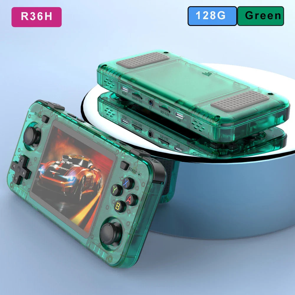 Handheld Retro Game Console 3.5-inch (8.9 cm) IPS Screen | Linux OS | 3000 mAh Battery | 64GB Storage | 10,000+ Classic Games