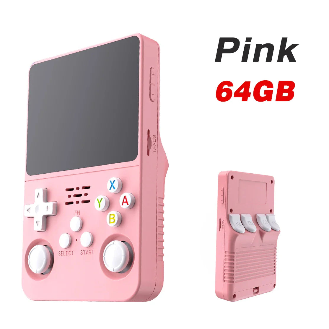 Retro Handheld Game Console 3.5-inch (8.9 cm) IPS Screen Portable Linux Video Player - 64GB/128GB, 15,000 Games