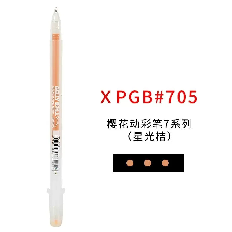 White Opaque Gel Pens 3-Pack – Fine 0.5mm, Medium 0.8mm, Bold 1.0mm for Journaling, Art & Drawing