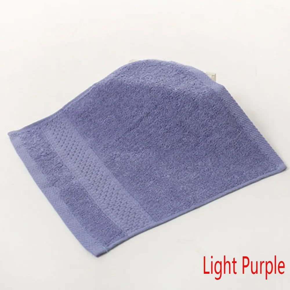 Cotton Antibacterial Absorbent Face & Body Wash Cloth - Square 34 x 34 cm (13.4 x 13.4 in)