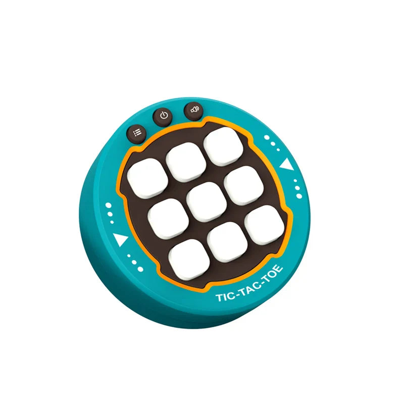Portable Electronic Tic Tac Toe Game for Kids Educational Strategy Interactive Parent-Child Brain Toy