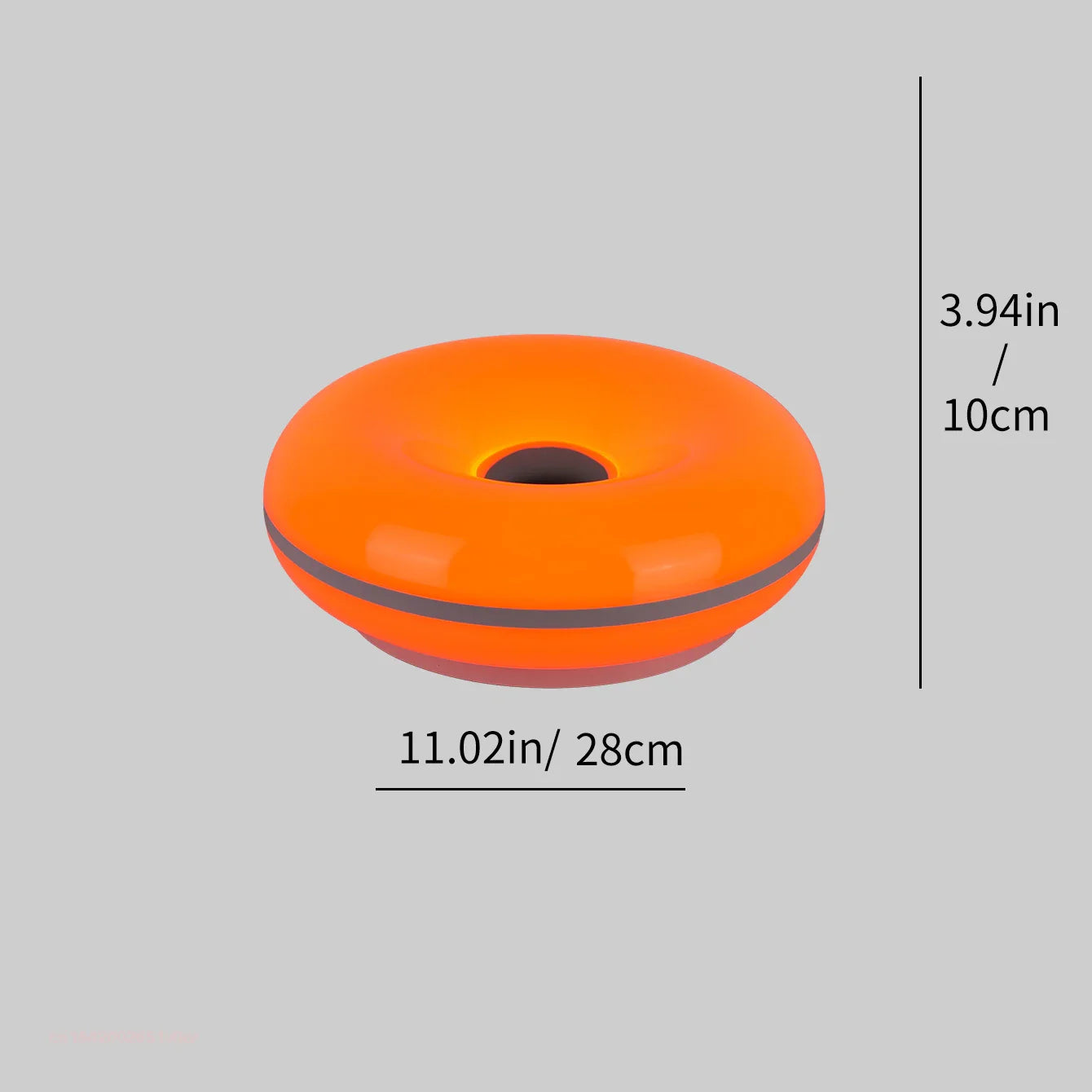 Bauhaus Donut Table Lamp USB LED Bedside Night Light for Bedroom Living Room Dining Room