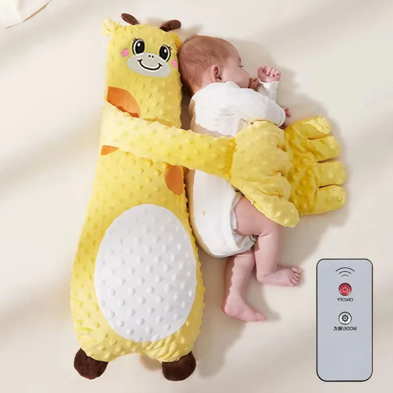Baby Soothing Palm Patting Doll Electric Hand Pillow with Remote Sleep Aid for Babies & Toddlers