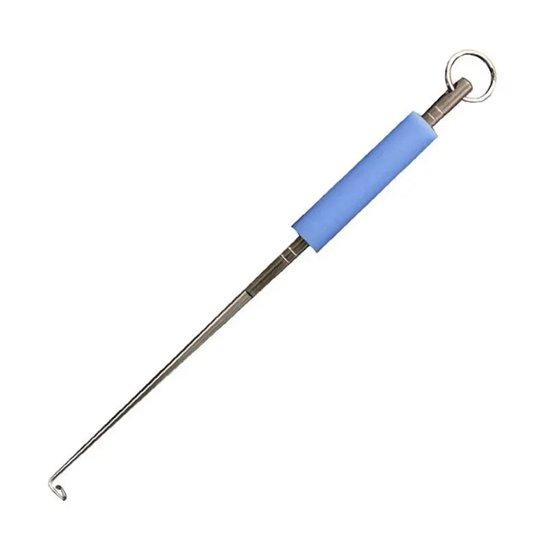 Deep-Throat Hook Unhooker — Stainless Steel Quick-Release Carp Fishing Tool