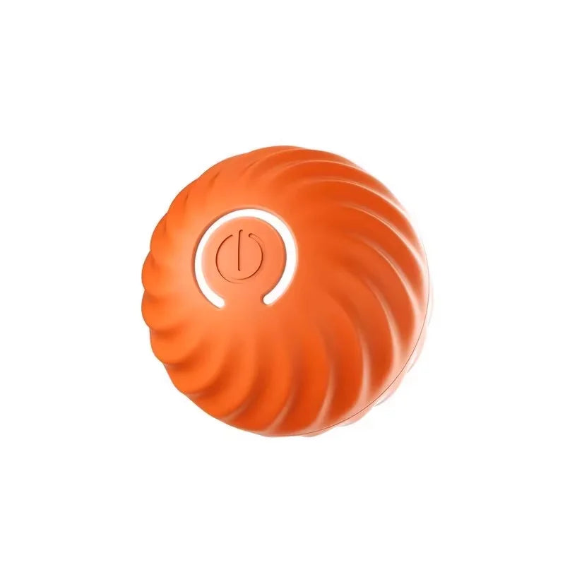 Interactive Rechargeable Gravity Jump Ball for Cats & Dogs - Bite-Resistant Auto-Rolling Chase Toy, 2.05 in (5.2 cm)