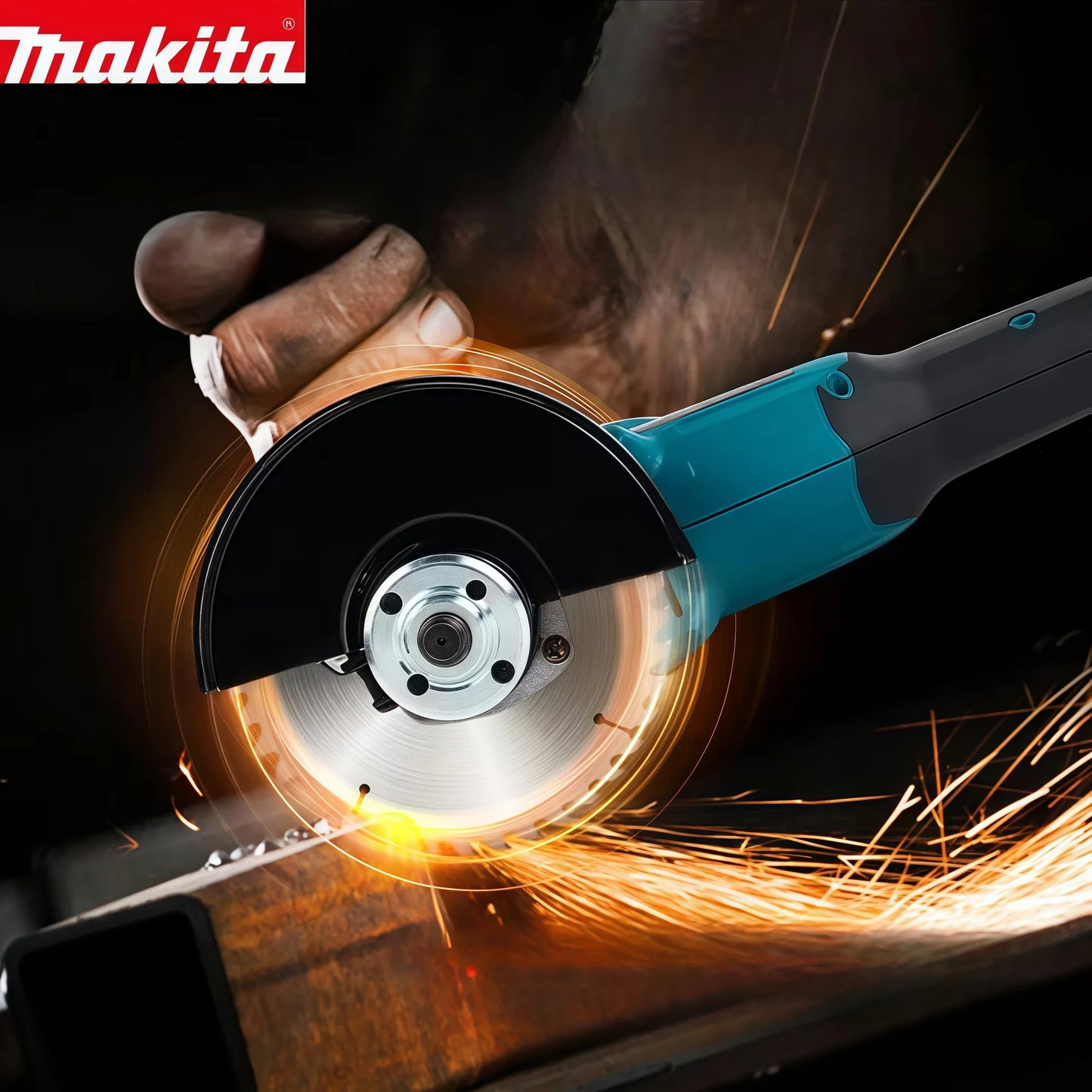 18V 5-Inch (125mm) Brushless Cordless Angle Grinder Rechargeable Lithium Cutting Polishing Tool