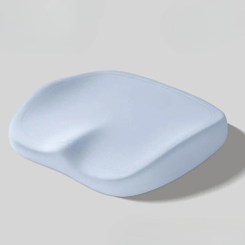 Ergonomic Memory Foam Seat Cushion – Portable Lumbar & Hip Support for Office, Car and Home with Removable Washable Cover