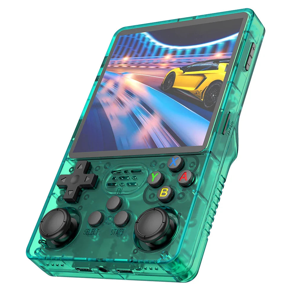 4.0-Inch IPS Retro Handheld Game Console — Linux 64-Bit, 64GB Built-In, TF Expandable to 256GB, Wi‑Fi, Type-C Portable Pocket Gaming