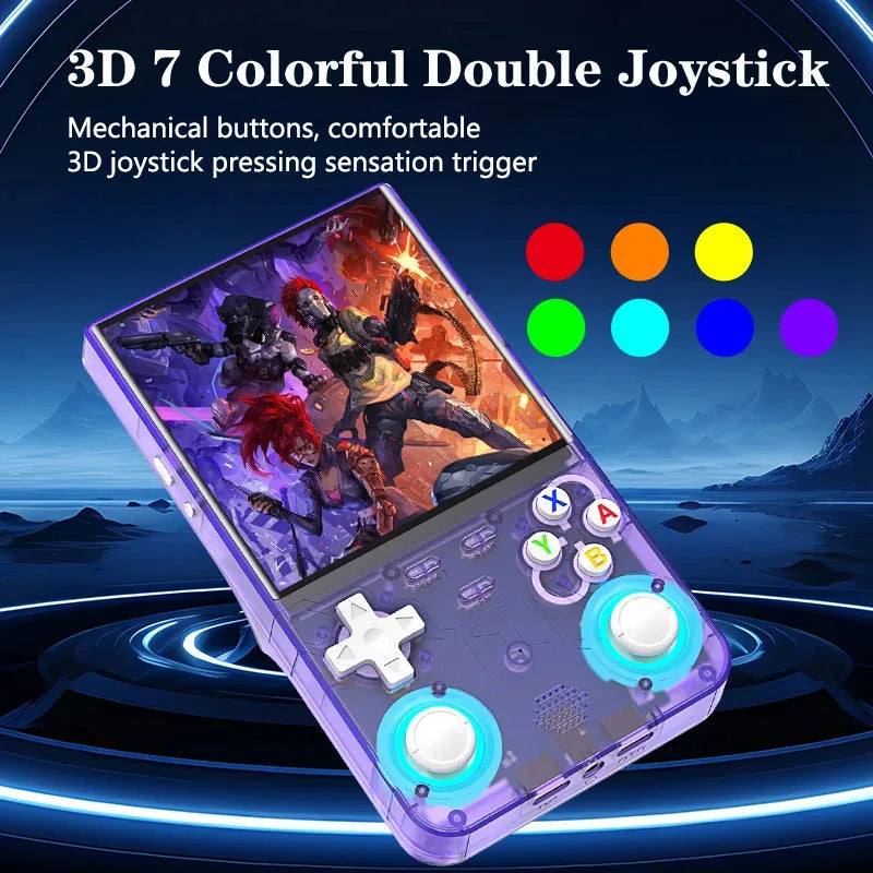 Portable Retro Handheld Game Console 4.0-inch (10.16 cm) IPS Screen, 64GB/128GB Storage, 20,000+ Classic Games, Linux Emulator Pocket Player