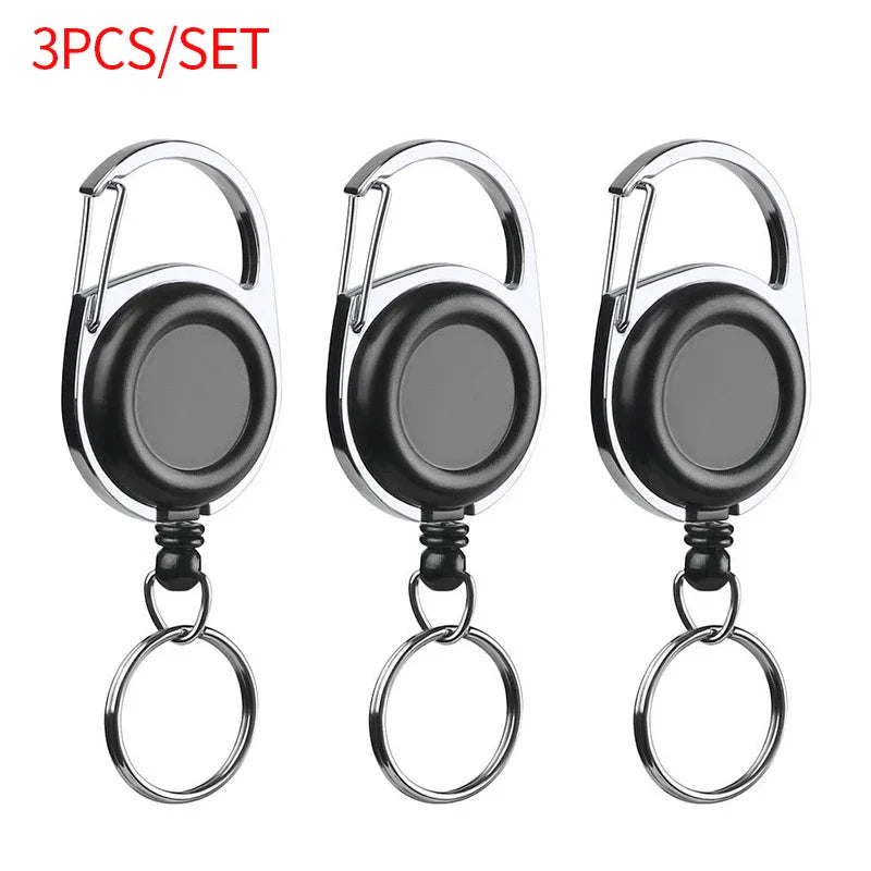 Fishing Line Scissors Keychain - Serrated Stainless Steel Blade, Titanium-Coated Corrosion-Resistant, Blunt Tip (9.5 x 6.27 cm / 3.74 x 2.47 in)