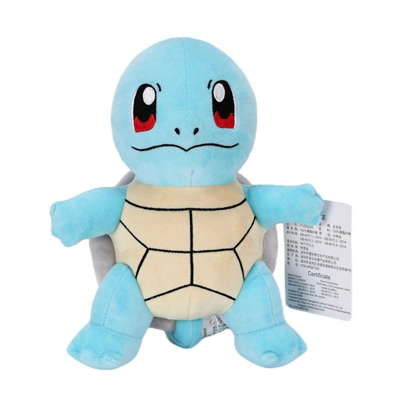 Anime Plush Stuffed Toy 6–12 in (15–30 cm) - Pikachu, Bulbasaur, Jigglypuff, Lapras, Eevee Soft Doll Gift for Kids