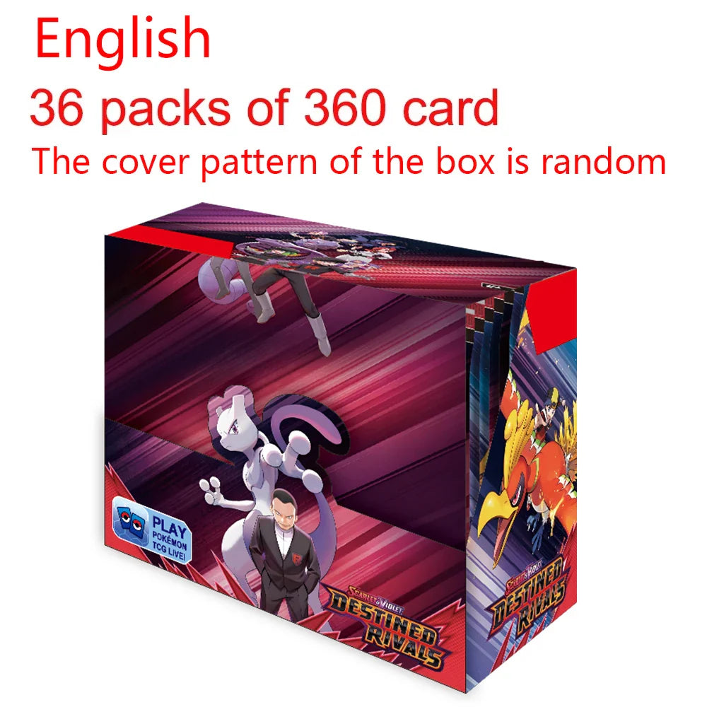 360-Piece Trading Card Booster Lot — Scarlet & Violet 151 Paldean Prismatic Evolutions | English TCG Cards