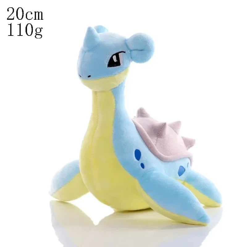 Cute Pikachu Pichu Charmander Bulbasaur Squirtle Psyduck Eevee Plush Soft Stuffed Doll 6-12 in (15-30 cm)