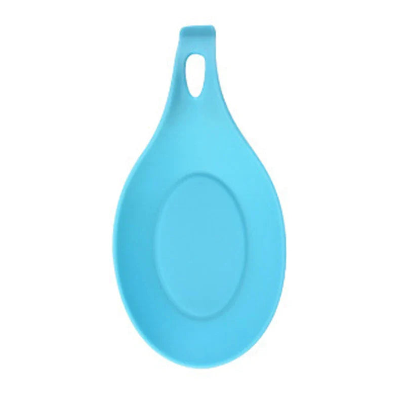 Silicone Spoon Rest – Heat-Resistant Utensil Cushion for Kitchen, Easy-Clean Spoon Holder