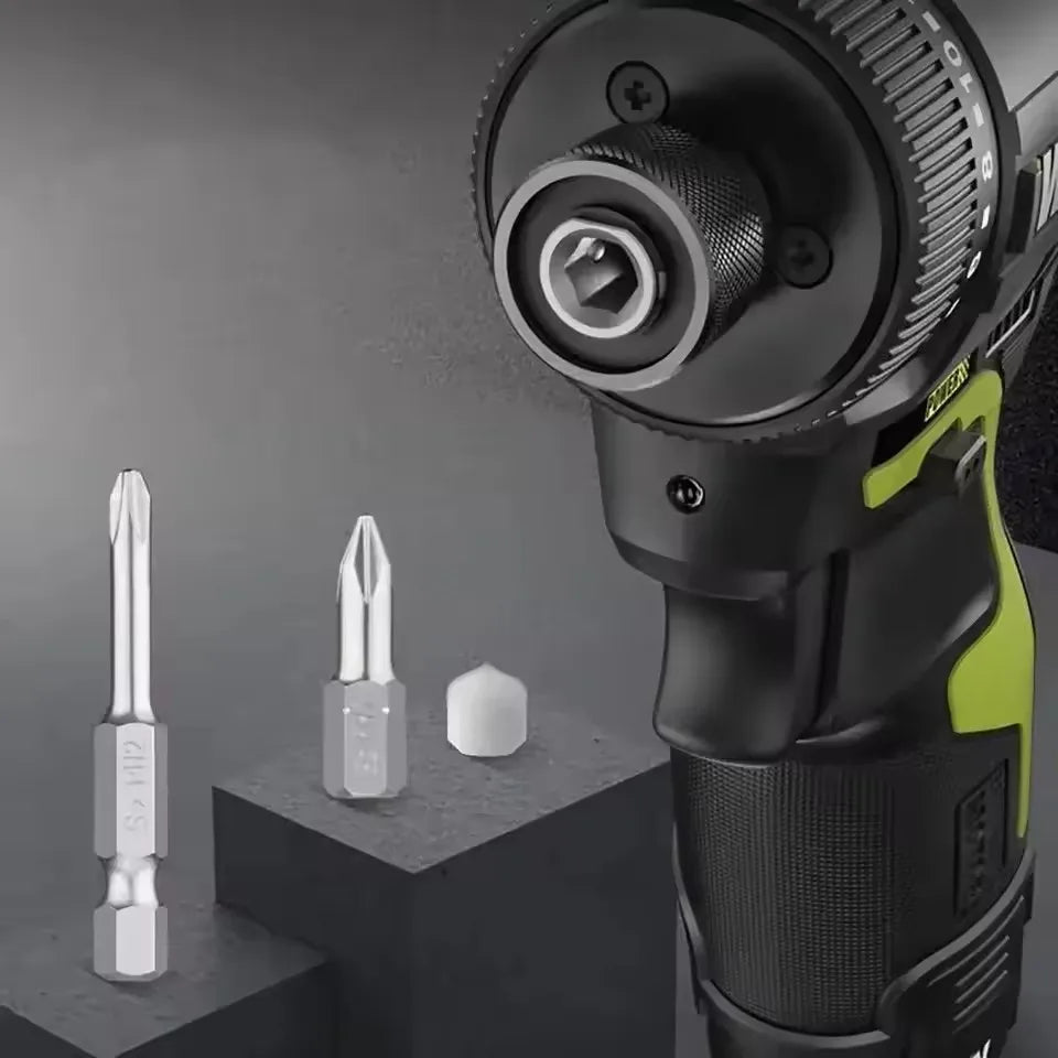 Cordless 12V Brushless Screwdriver 40 N·m Dual Speed Adjustable Torque