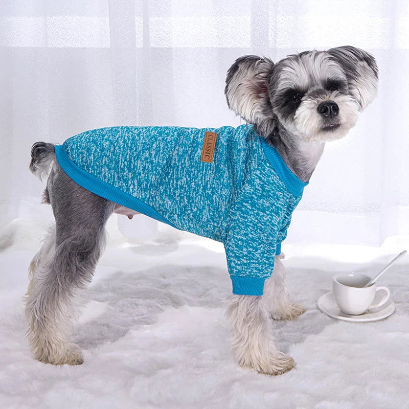 Warm Winter Dog Jacket Hoodie for Small Dogs and Cats - Chihuahua Pug Schnauzer Sweatshirt Pet Coat