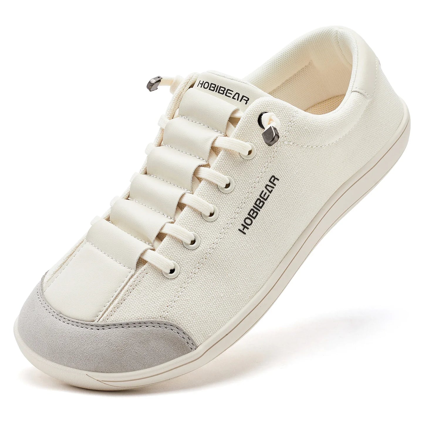 Wide Toe Barefoot Minimalist Sneakers – Unisex Lightweight Adjustable Slip-On Walking Shoes